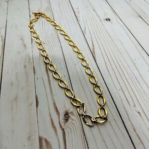 Anne Klein Gold Tone Chain Link Necklace